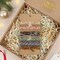 Wrapables Boho Hair Tie Bracelets for Women, No Damage Elastic Hair Bands, Hair Accessories for Thick and Thin Ponytails (20pcs), Orange Pink